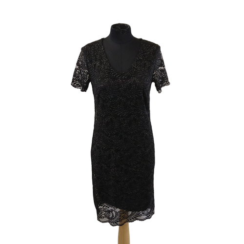 Robe imprime feuilles en dentelle, - 36 - armand thiery - Modalova