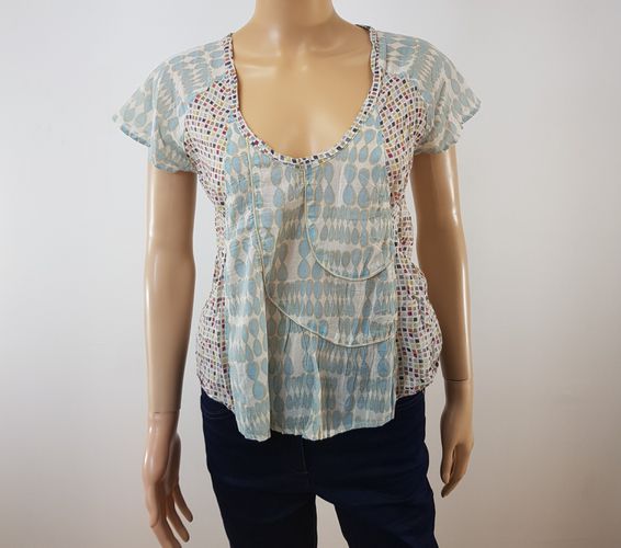 Blouse  motifs- - Taille 1 - cotlac - Modalova