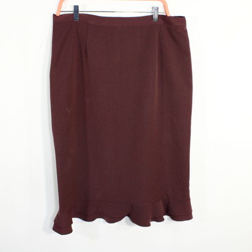 Jupe Vintage Aubergine Taille 46 - caty jane - Modalova