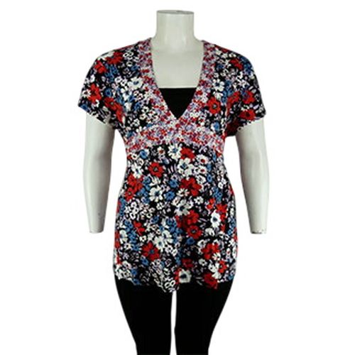 Tunique  imprims fleuris - XXL - m&s - Modalova