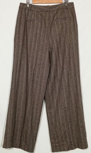 Pantalon large  motifs chevrons - 44  - caroll - Modalova