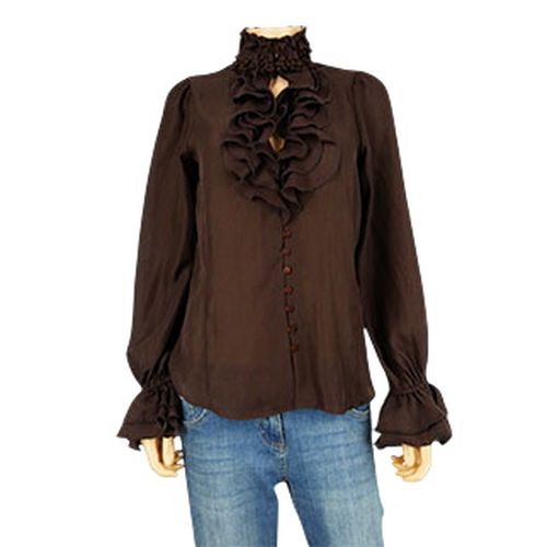 Chemisier transparent - Zara - taille M - zara basic - Modalova