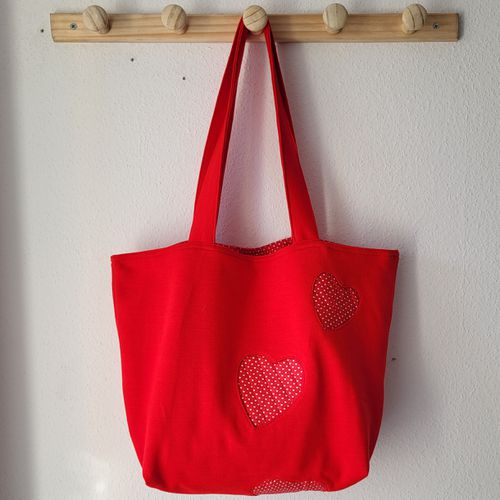 LES SURCYCLES - Tote bag Collection LOVE  - les surcycls du lopard - Modalova