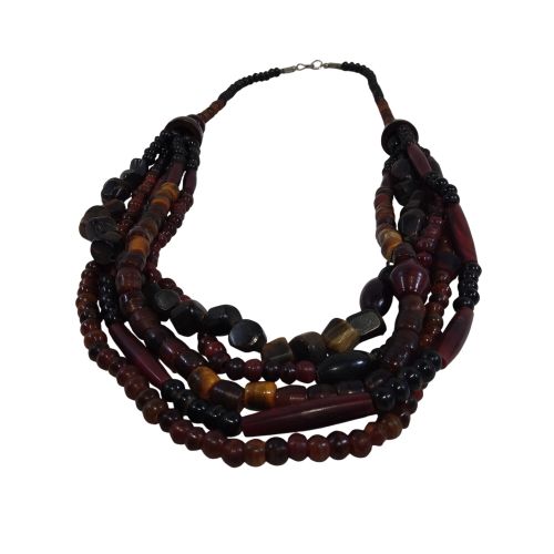 Collier en perles de corne - Label Emmaus - Modalova