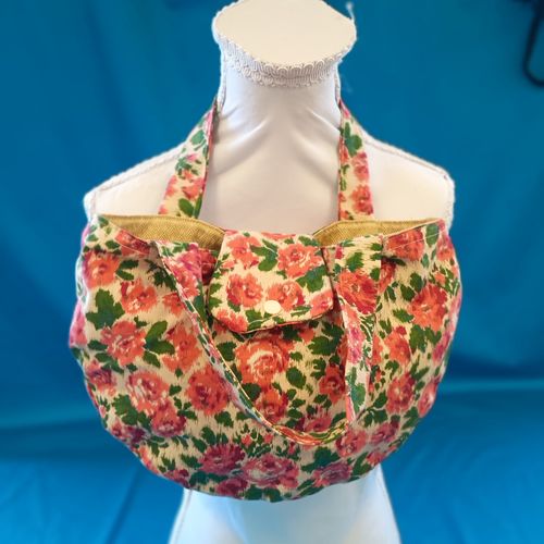 Sac fourre tout fleuri - Label Emmaus - Modalova