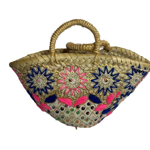 Sac panier de plage 28x15 cm - Label Emmaus - Modalova