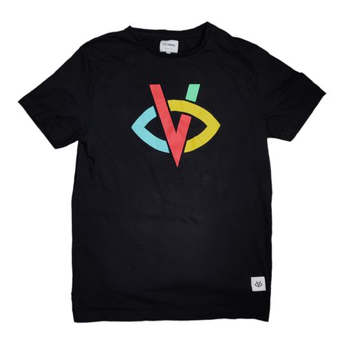 T-shirt noir "Visionnaire" de Bigflo et Oli - taille M - Label Emmaus - Modalova