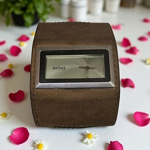 Montre Scandinave " AxCent " vintage cuir - [ axcent ] - Modalova