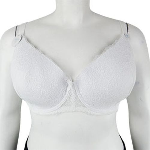 Soutien gorge blanche dentelle -avec armatures - Taille -115E - gemo - Modalova