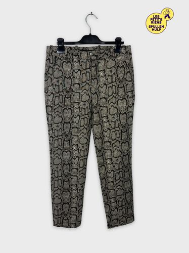 Pantalon slim serpent S imprim tendance - Zara - Modalova