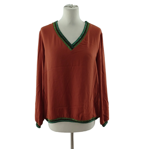 Blouse marron - 1.2.3 - M - 1.2.3 un deux trois - Modalova