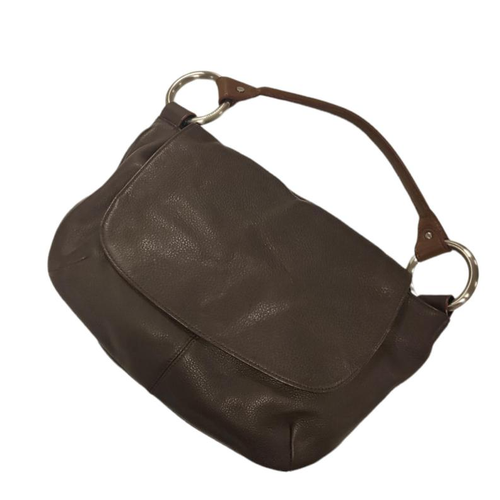 Sac  main en cuir - sequoia - Modalova