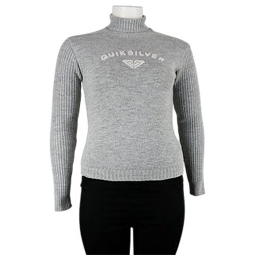 Pull chin col roul avec imprims critures - Taille 4 - quiksilver - Modalova