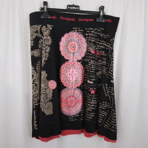 Jupe Mandala, Desigual - L - Label Emmaus - Modalova