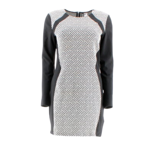 Robe blanche et imprime - Taille 44 - h&m - Modalova