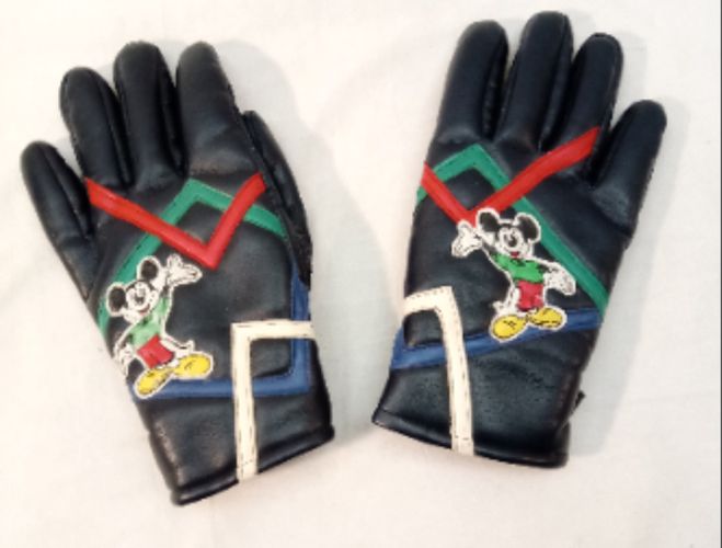 Gants en cuir Mickey - Label Emmaus - Modalova