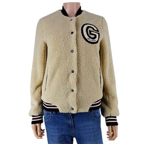 Veste beige avec fausse fourrure - Taille S - jennyfer - Modalova