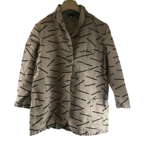 Veste lgre beige avec motifs - 48 - armani jeans - Modalova