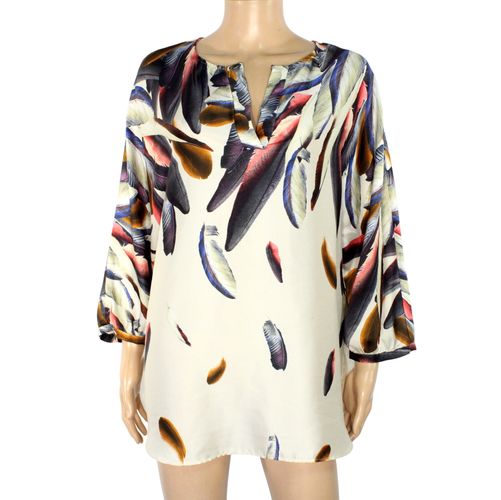Tunique & Plumes Taille L - Zara - Modalova