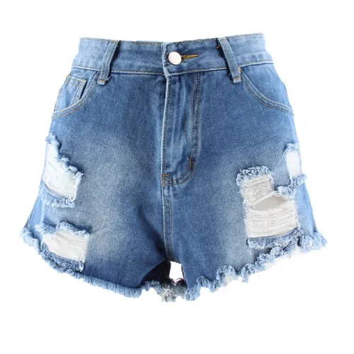 Short en jeans destroy - -Taille L - new collection - Modalova