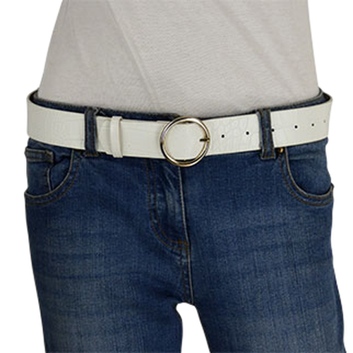 Ceinture blanche imprime croco - Taille M - h&m - Modalova