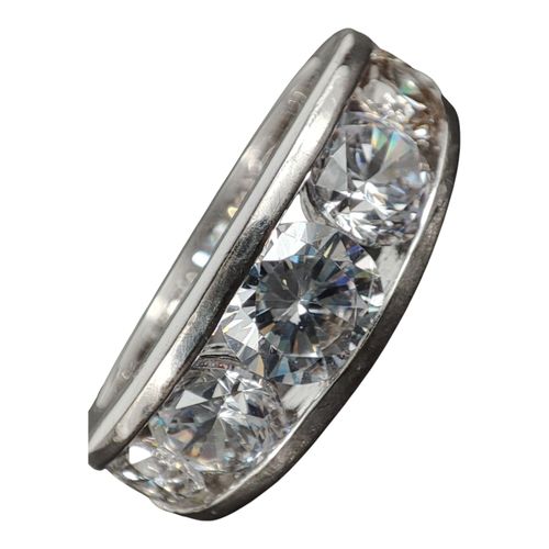 Bague en argent et pierres - taille 53 - Label Emmaus - Modalova