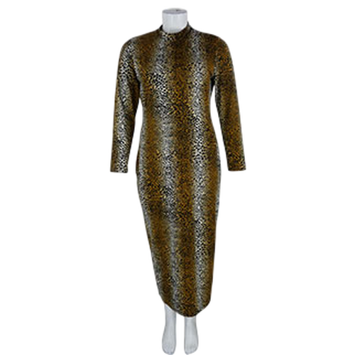 Robe imprime lopard - Taille 48 - shein - Modalova