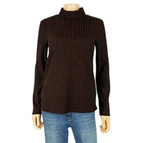 Pull avec fibre mtallique rouge - taille M - in extenso - Modalova
