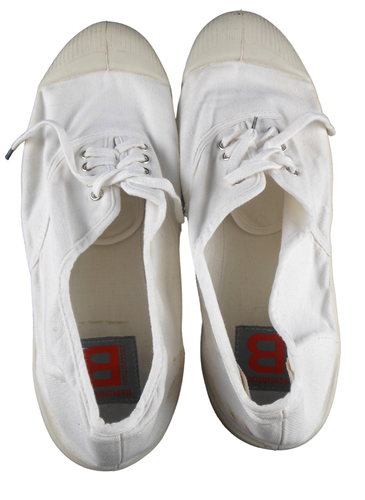 Tennis de marque en coton bio, semelle caoutchouc, pointure 40 - bensimon - Modalova