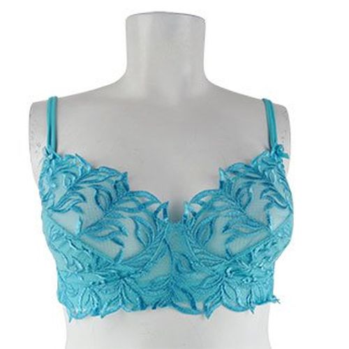 Soutien-gorge broderie sans armatures - Taille 100E - blanche porte - Modalova