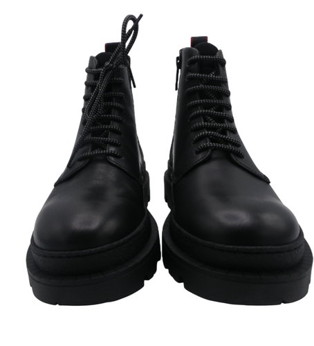 Bottines en cuir  lacets avec semelle en gomme - 42 - hugo boss - Modalova