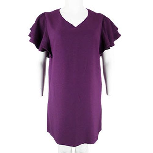 Robe violette manches courtes - -Taille 46 - kiabi - Modalova