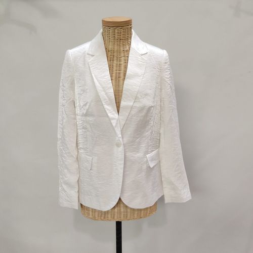 Ensemble pantalon/blazer blanc/cru-RIU PARIS-38 - Label Emmaus - Modalova