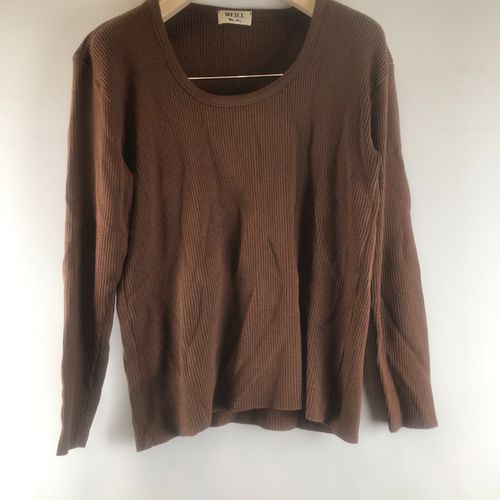 Pull marron col rond - Weill - 46 - weill - Modalova