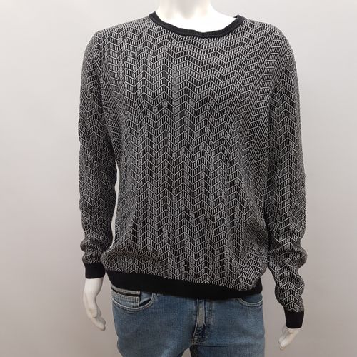 Pull imprim gomtrique - Taille XL - jules - Modalova
