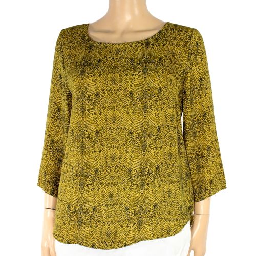 T-Shirt Moutarde & Noir Taille 38 - inextenso - Modalova