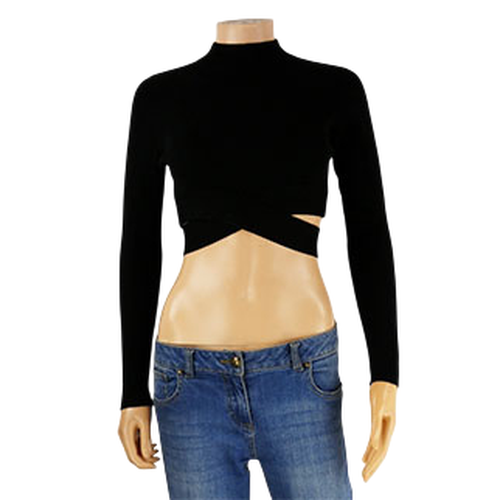 Crop top manches longues - taille S - zara - Modalova