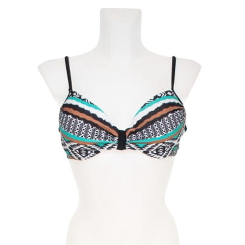 Haut de maillot de bain blanc avec imprims - Taille L - Label Emmaus - Modalova