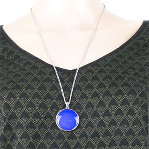 Collier  pendentif bleu - Label Emmaus - Modalova