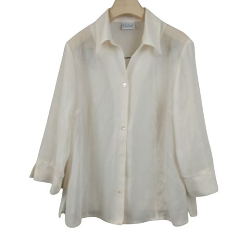 Erwastil - chemisier en paillette 100% polyester vintage - Taille 40 - Label Emmaus - Modalova