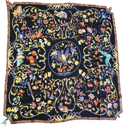 Foulard Herms Pierres d'Orient et d'Occident soie - herms paris - Modalova