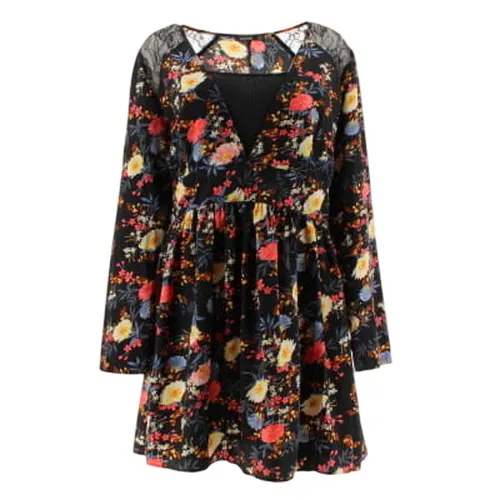 Robe imprime - taille 44 - boohoo - Modalova