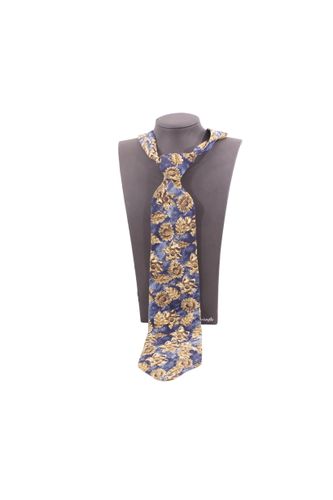 Cravate vintage 'florale' / 100% soie - Signée - Hugo Boss - Modalova