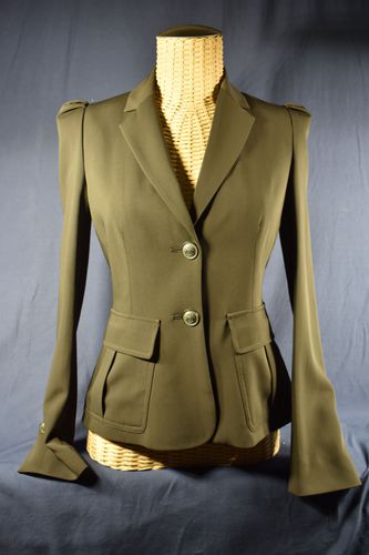 Veste cintre, poches plaques , couleur brun en parfait tat " taille 36 " - manoukian - Modalova