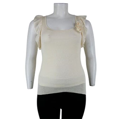 Pull beige sans manches - Taille XL - mango basics - Modalova