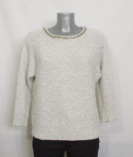 Pull blanc brillant - Promod - S - promod - Modalova