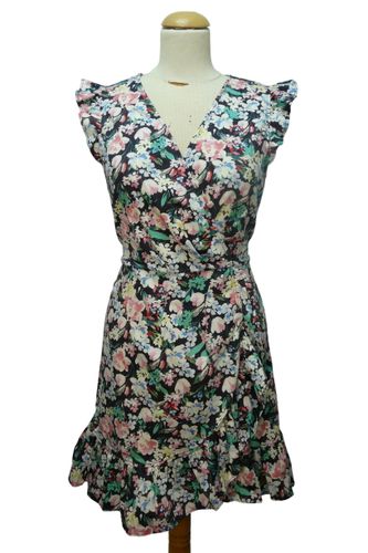 RF140 - Robe effet portefeuille - Taille 42 - naf naf - Modalova