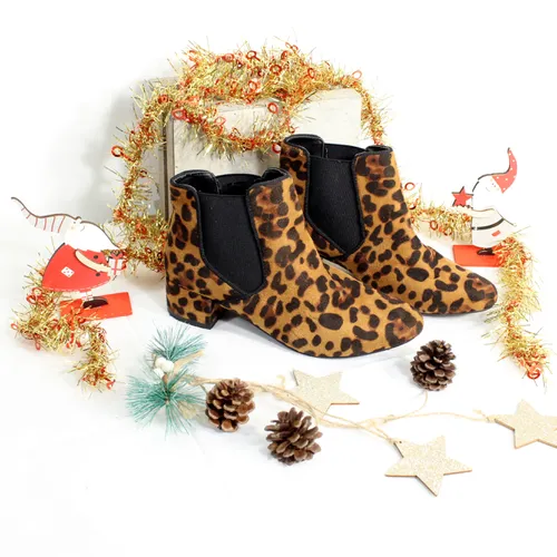 Bottines Leopard Pointure 36 - jennyfer - Modalova