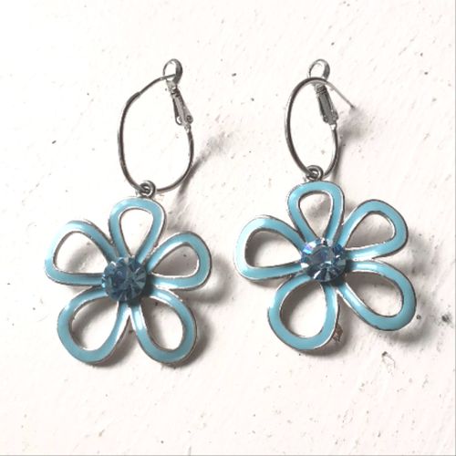 Boucles d'oreilles aux fleurs - Label Emmaus - Modalova