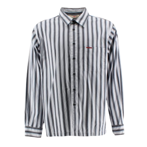 Chemise  rayures blanches et bleues - Taille XL - lee cooper - Modalova